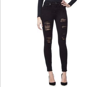 Good American Good Legs Distressed Skinny Jeans